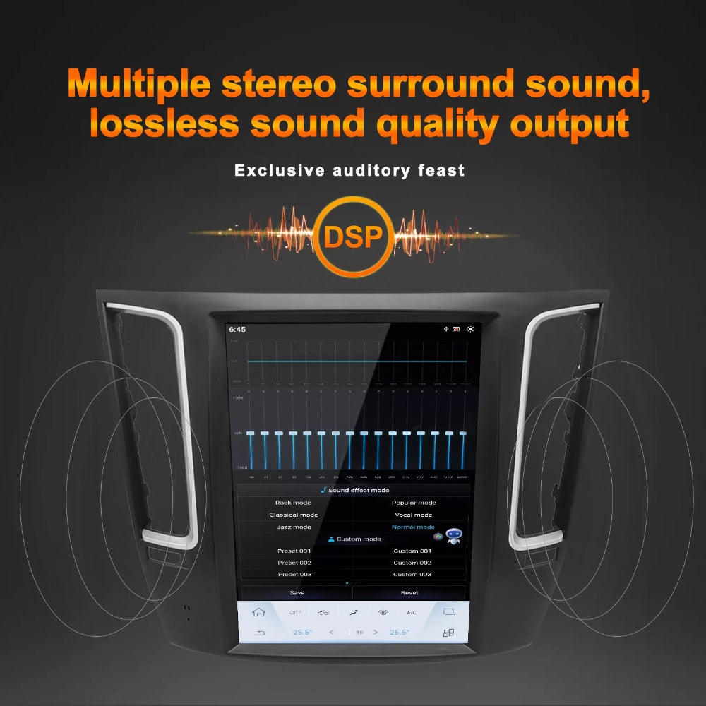 12.1" Qualcomm For Maserati Levante 2012-2020 Car Radio Stereo Carplay Upgrade Tesla Style Screen Android Auto GPS Navigation Multimedia Player
