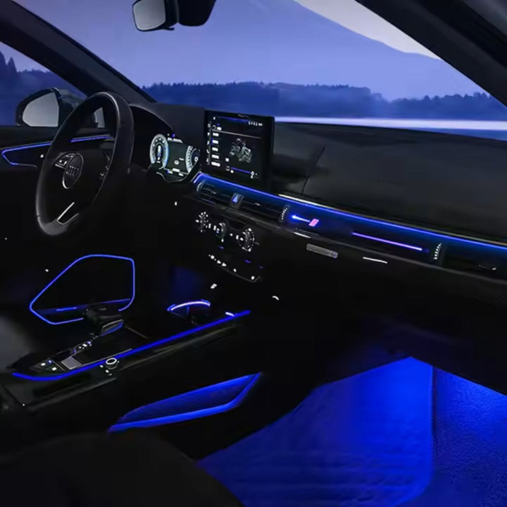 Upgrade 256 Colors Symphony Led Car Interior Ambient Lighting Decoration for Audi A5 B9 2017-2024 Atmosphere Strip Accessories