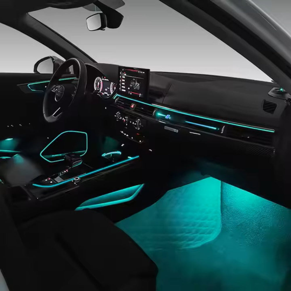 Upgrade 256 Colors Symphony Led Car Interior Ambient Lighting Decoration for Audi A5 B9 2017-2024 Atmosphere Strip Accessories