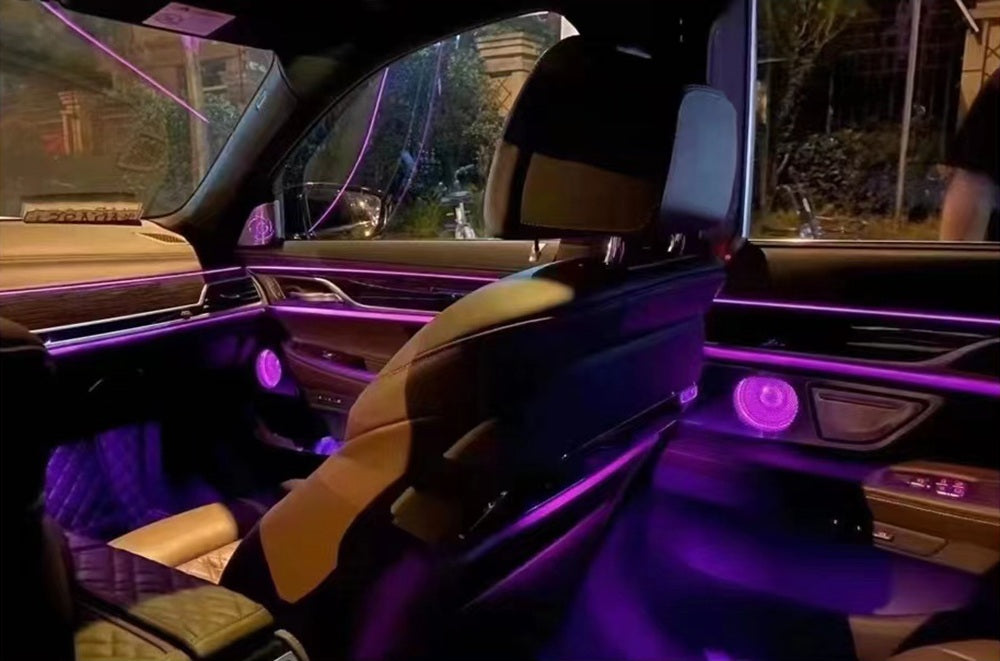 For BMW 7 Series G11 G12 2015-2023 256 Colors Symphony LED Car Interior Ambient Lighting Atmosphere Strip Accessories Upgrade