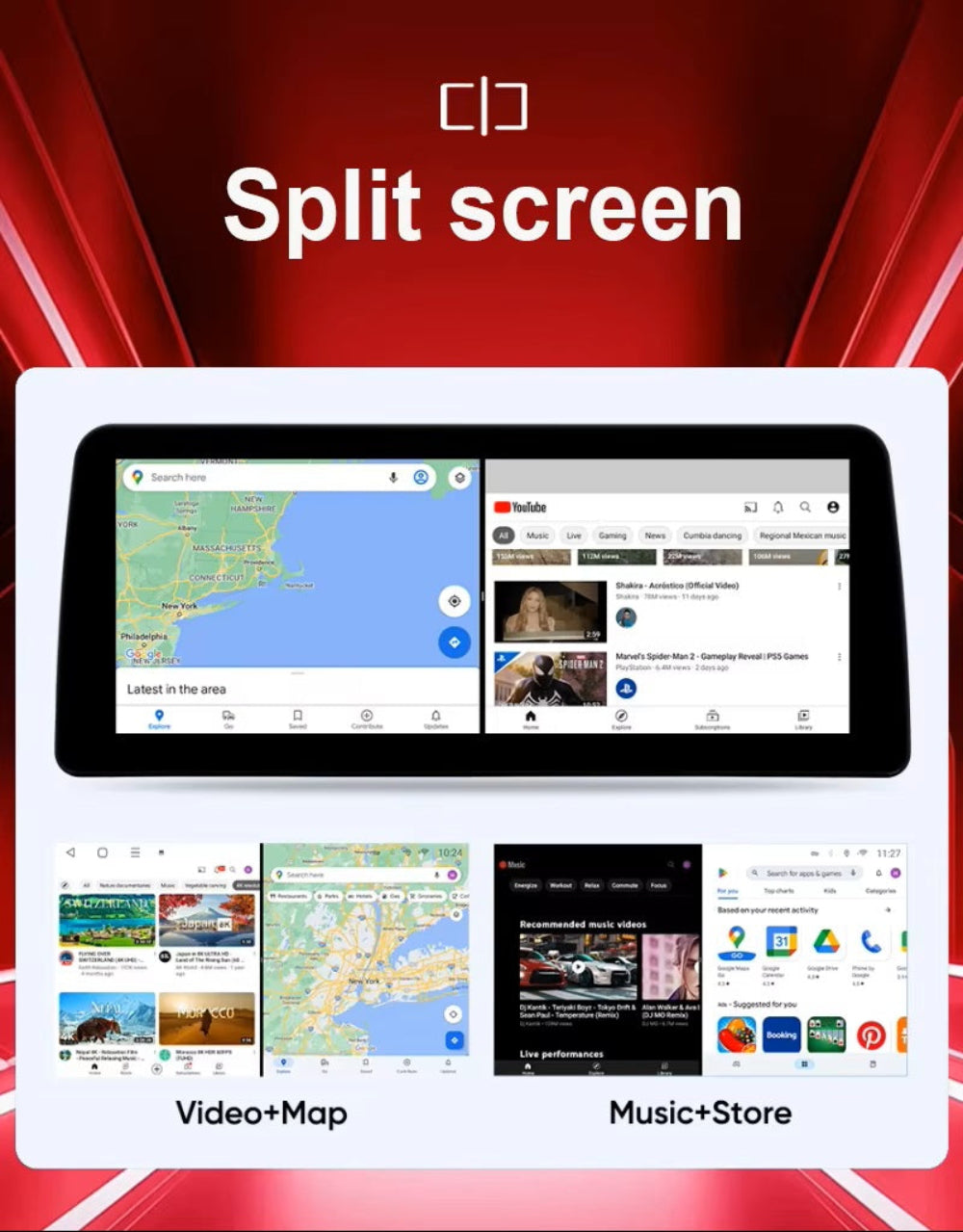 12.3 inch For Honda Accord 9th 2014-2017 Infotainment Navigation System Car Multimedia Touch Screen Head Unit Android 14 Car Radio GPS