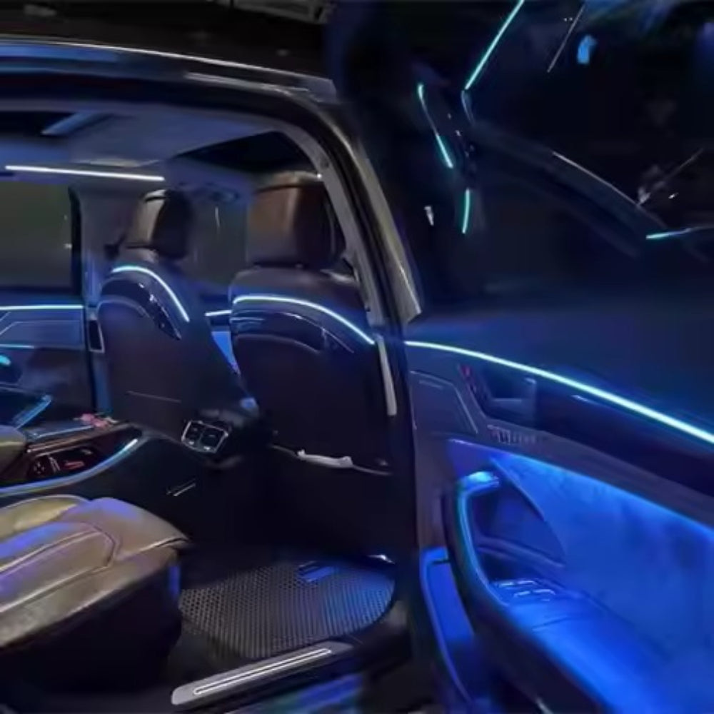 Upgrade 256 Colors Symphony Led Car Interior Ambient Lighting Decoration for Audi A8 D4 2010-2017 Atmosphere Strip Accessories