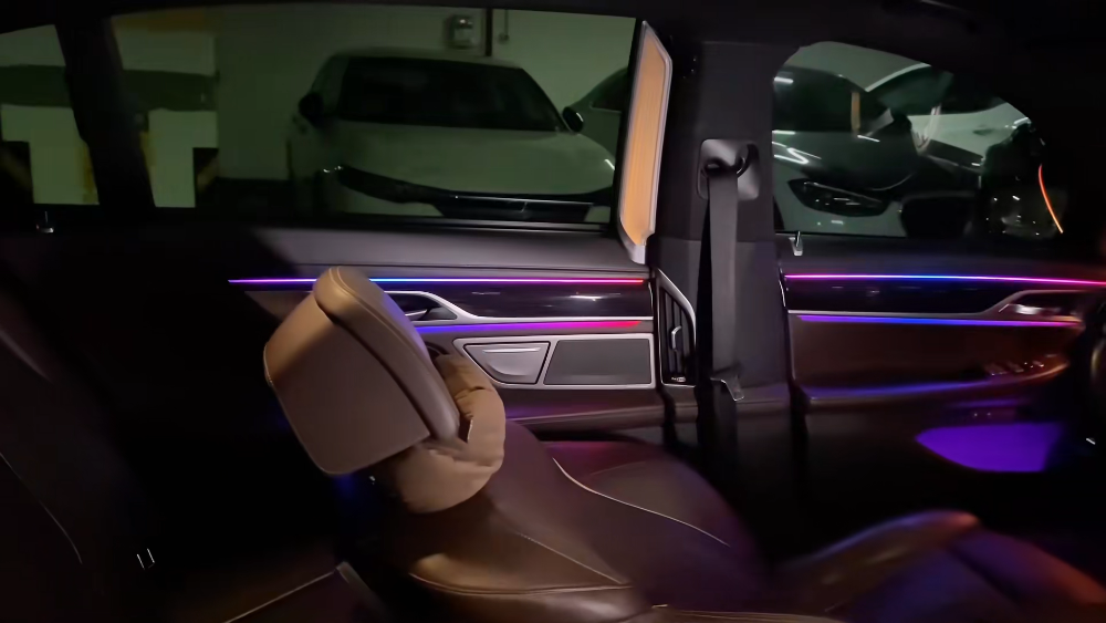 For BMW 7 Series G11 G12 2015-2023 256 Colors Symphony LED Car Interior Ambient Lighting Atmosphere Strip Accessories Upgrade