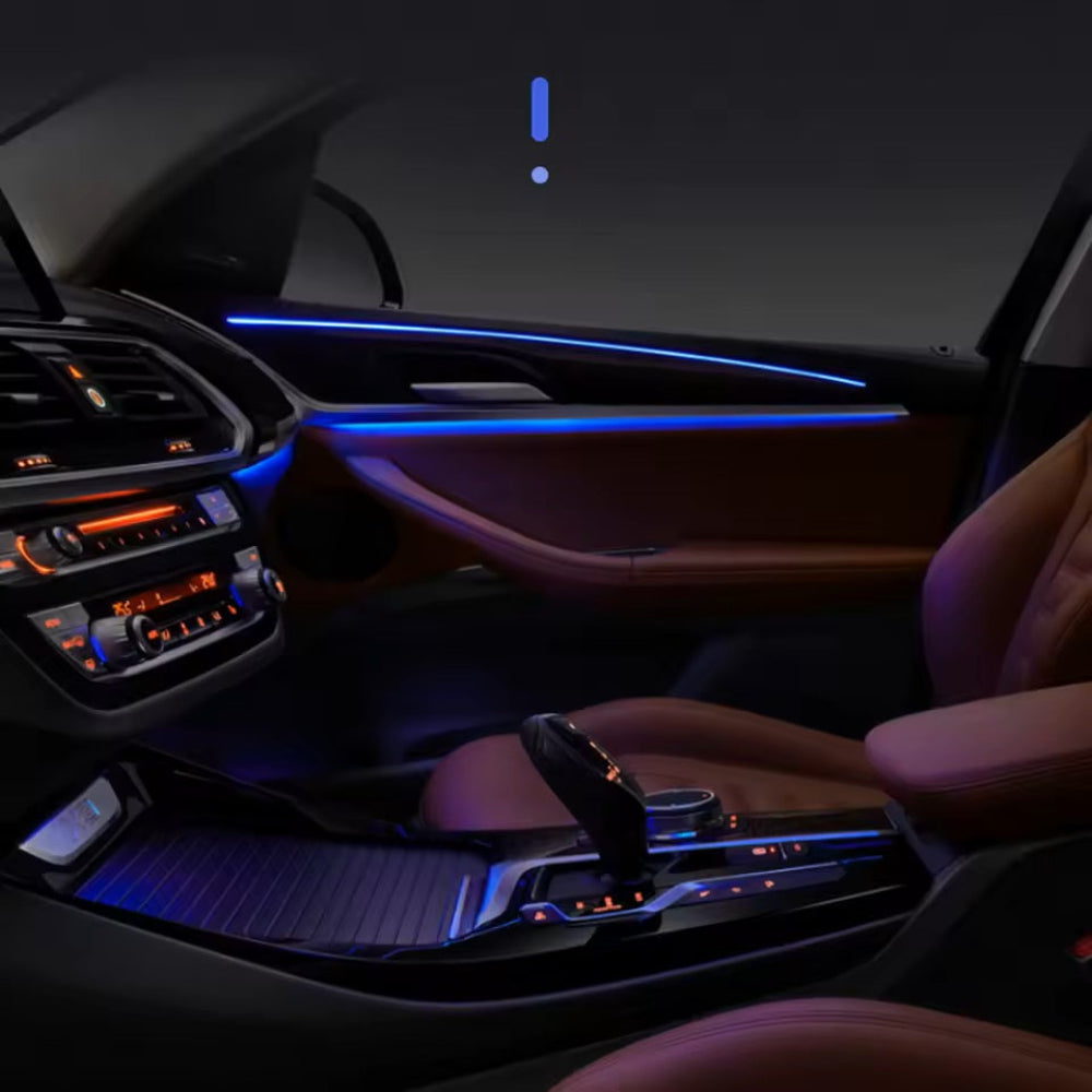 64 Colors Ambient Lighting for BMW X5 X6 F15 F16 2014-2018 Interior Lights LED Door Speaker Cover Accessories