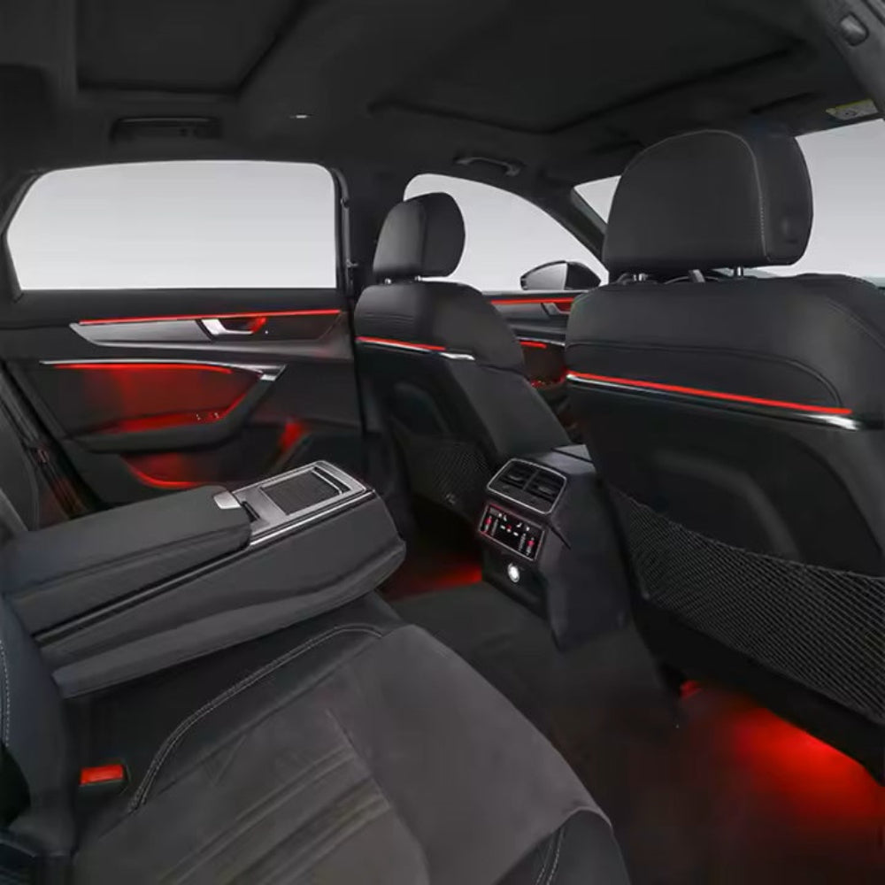 Upgrade 256 Colors Symphony Led Car Interior Ambient Lighting Decoration for Audi Q5 2010-2017 Atmosphere Strip Accessories