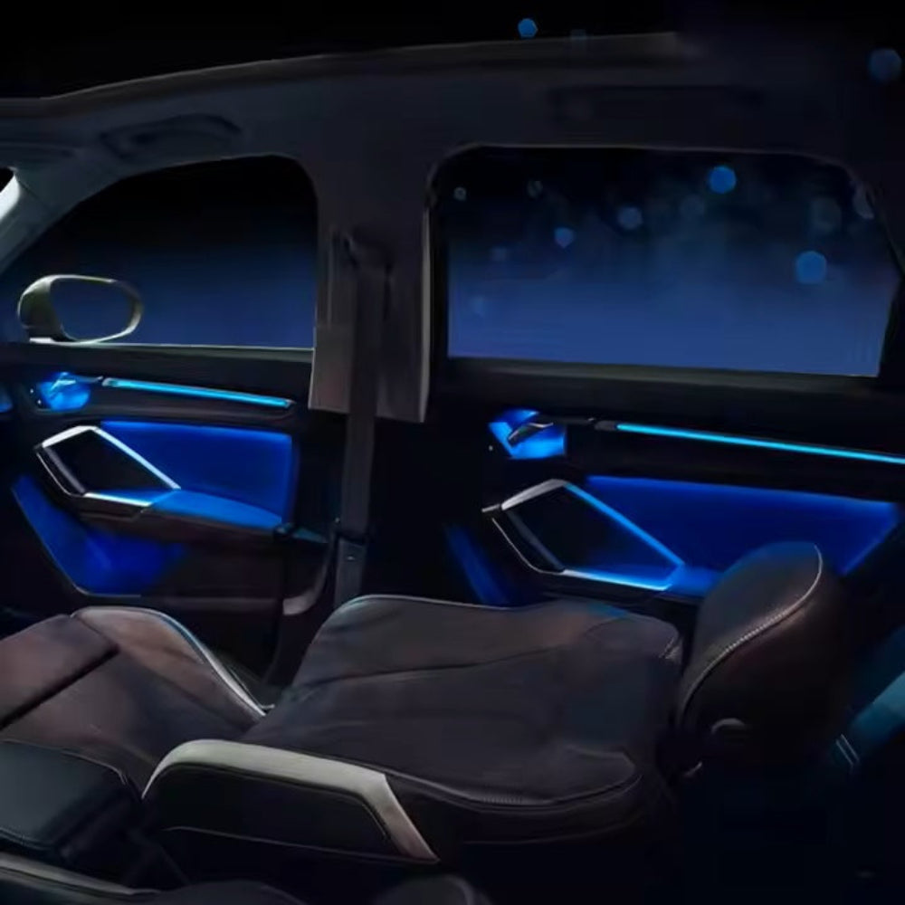 Upgrade 256 Colors Symphony Led Car Interior Ambient Lighting Decoration for Audi Q3 2019-2023 Atmosphere Strip Accessories