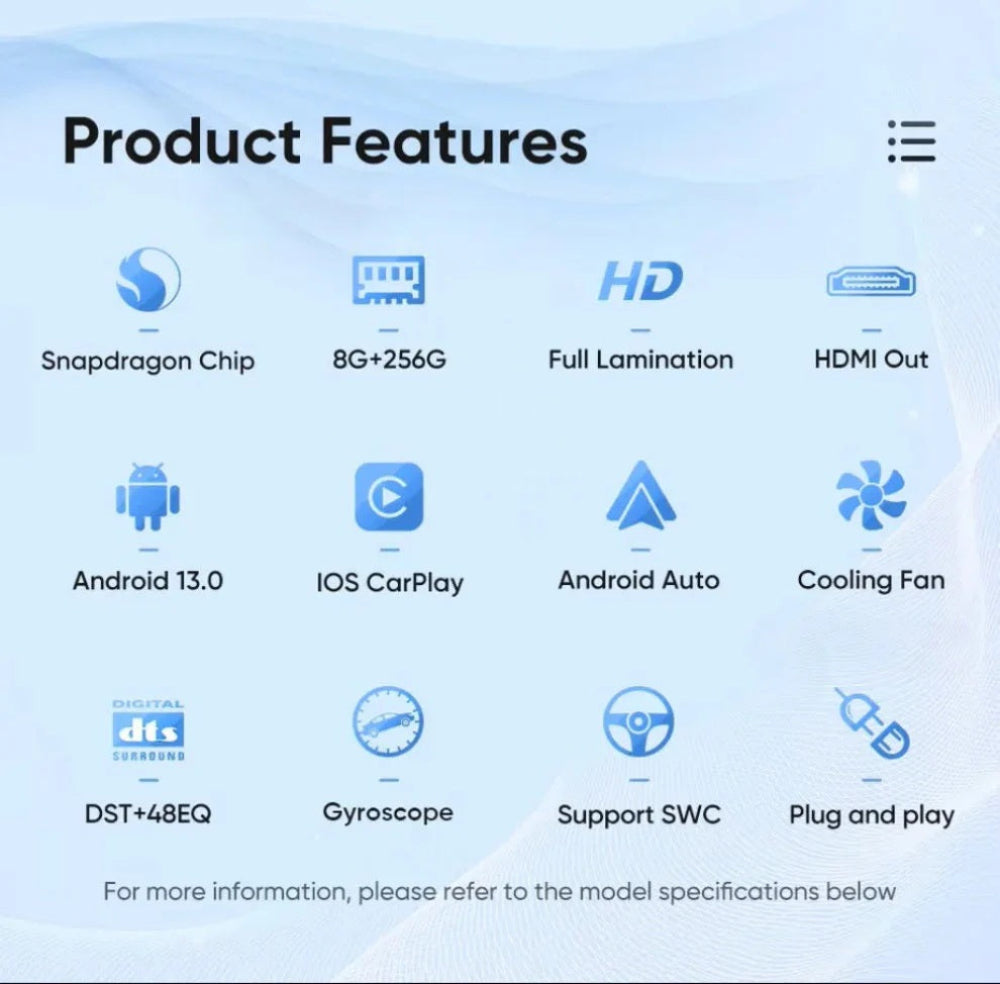 13.1 inch For Toyota Corolla 2019-2023 Infotainment Navigation System Car Multimedia Touch Screen Head Unit Android Car Radio GPS
