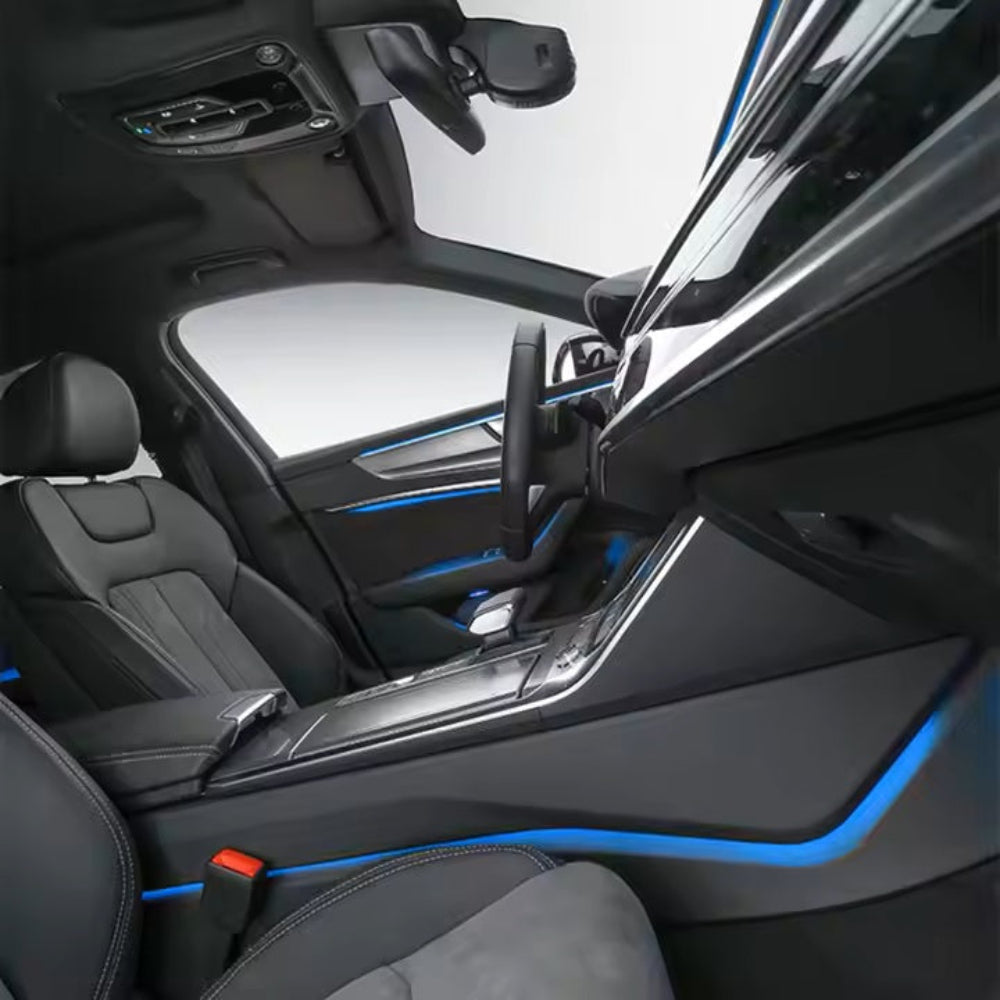Upgrade 256 Colors Symphony Led Car Interior Ambient Lighting Decoration for Audi Q5 2010-2017 Atmosphere Strip Accessories