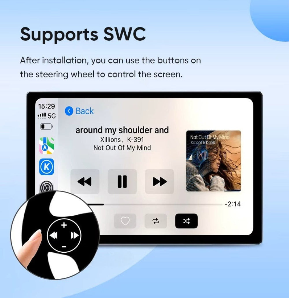 13.1 inch For Toyota Highlander 2014-2019 Infotainment Navigation System Car Multimedia Touch Screen Head Unit Android14 Car Radio GPS
