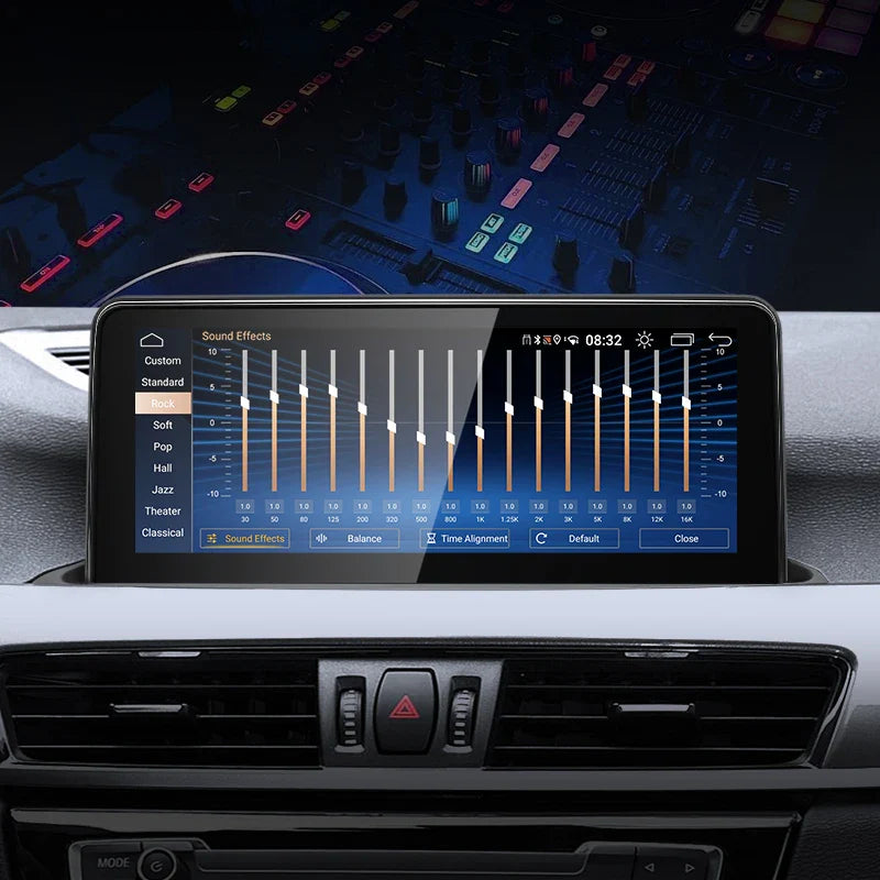 For BMW X1 F48 X2 Snapdragon665 10.25 inch Wireless Apple Carplay Auto Android 12 Car Multimedia Head Unit Radio Bluetooth NBT