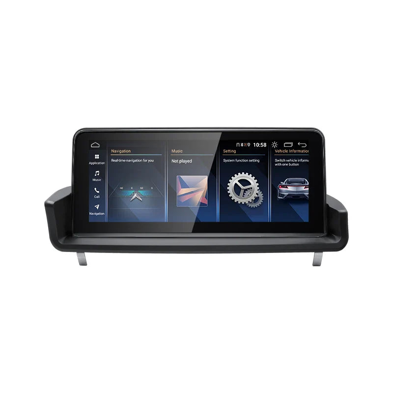 For BMW 3Series E90 E91 E92 Snapdragon665 10.25inch Touch Screen Wireless Carplay Android 13 Stereo Multimedia Head Unit Radio AUTO Bluetooth