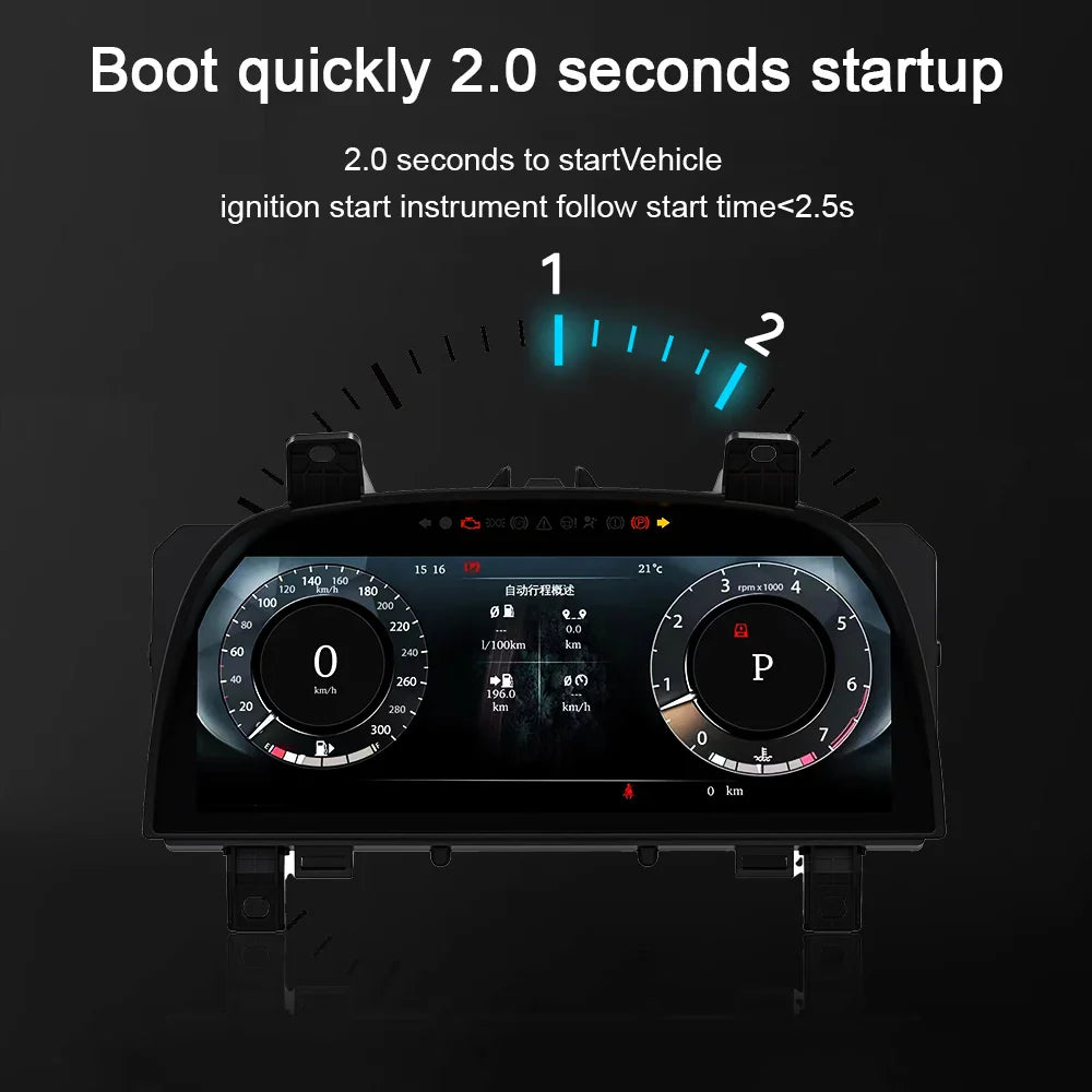 For Land Rover Discovery 4/ Range Rover Sport 2010-2016 12.3" LCD Digital Dashboard Cluster Car Panel Speedometer Virtual Cockpit