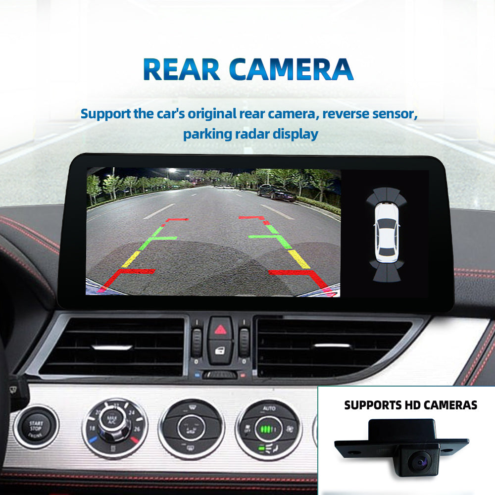 10.25"/12.3" Touch Screen Apple CarPlay Android Auto Upgrade for BMW Z4 E89 2009–2019 – Wireless, Plug-and-Play