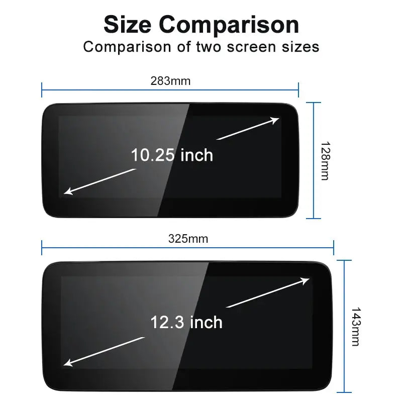 10.25"/12.3" Linux Car Multimedia Touch Screen for Audi Q5 (2009–2016)