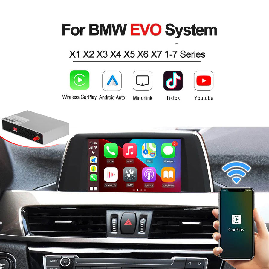 Wireless Apple CarPlay Module Box Android Auto for BMW NBT CIC EVO Sy –  carlinkitbox