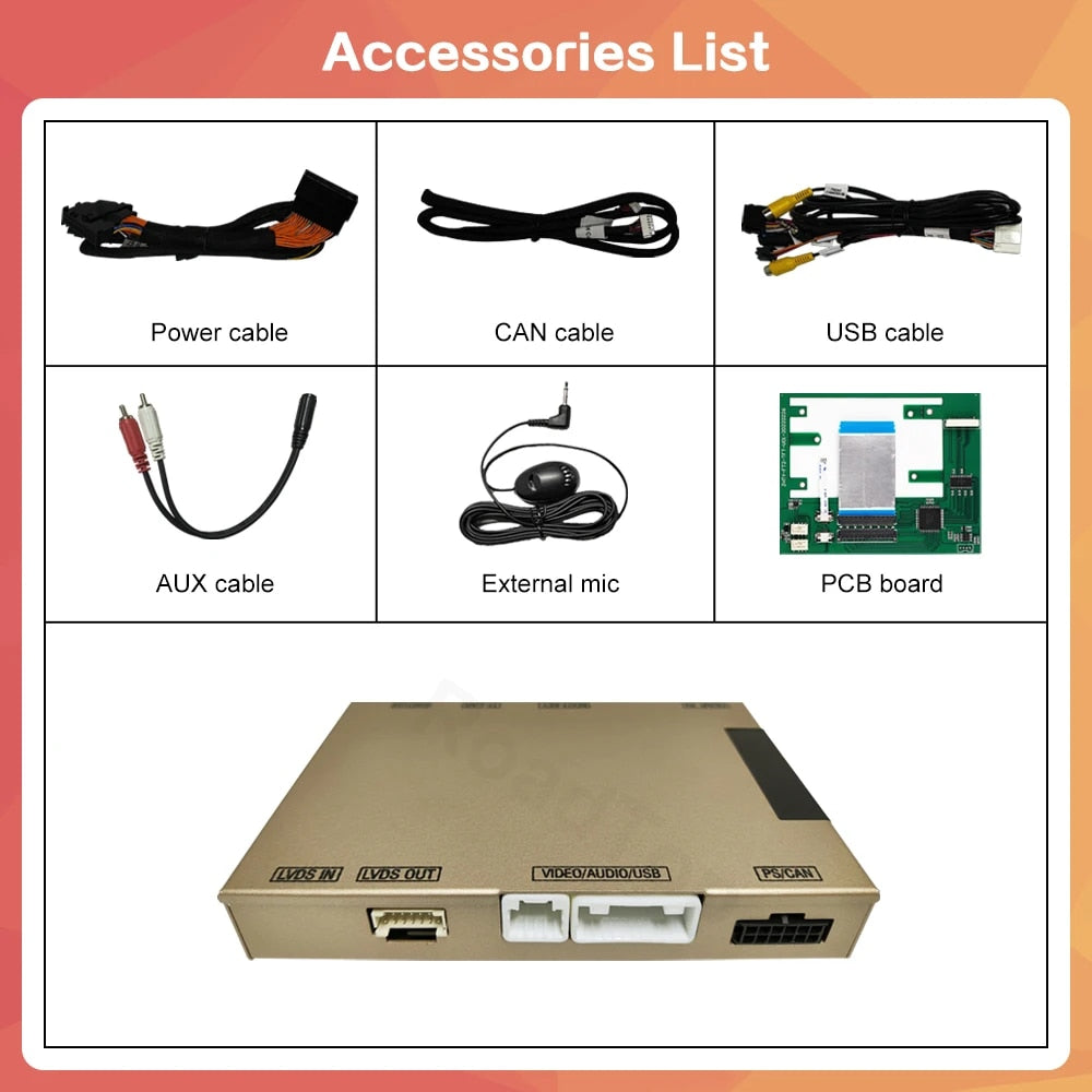 Wireless CarPlay for Ford Focus Escape Fiesta C-max Android Auto accessory Mirror Link AirPlay Car Play Function