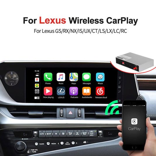 Wireless apple carplay multimedia video interface carplay for Lexus NX ES UX IS CT RX GS LS LX LC RC