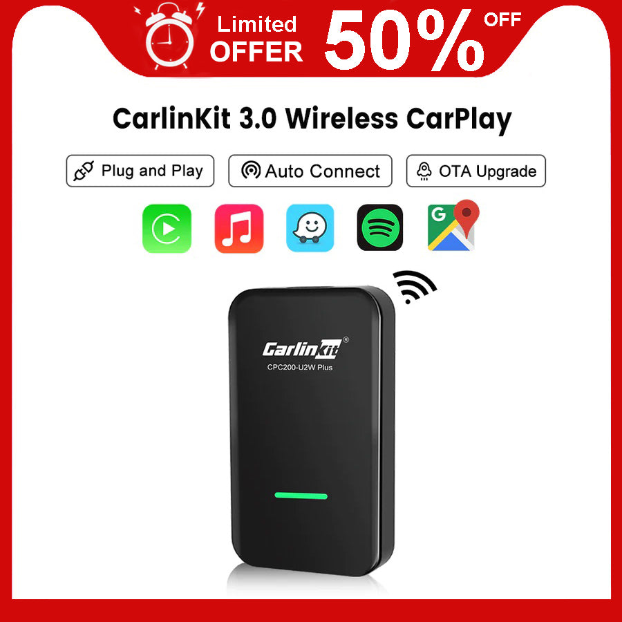 CarlinkIt 5.0 (2air)- Upgrade Your Wired CarPlay/Android Auto Wireless! Car  Stereo Price in India - Buy CarlinkIt 5.0 (2air)- Upgrade Your Wired  CarPlay/Android Auto Wireless! Car Stereo online at