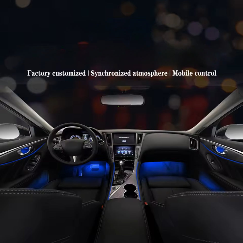 Car Interior Ambient Lighting for Infiniti Q50/Q50L 2013-2022 original style modification