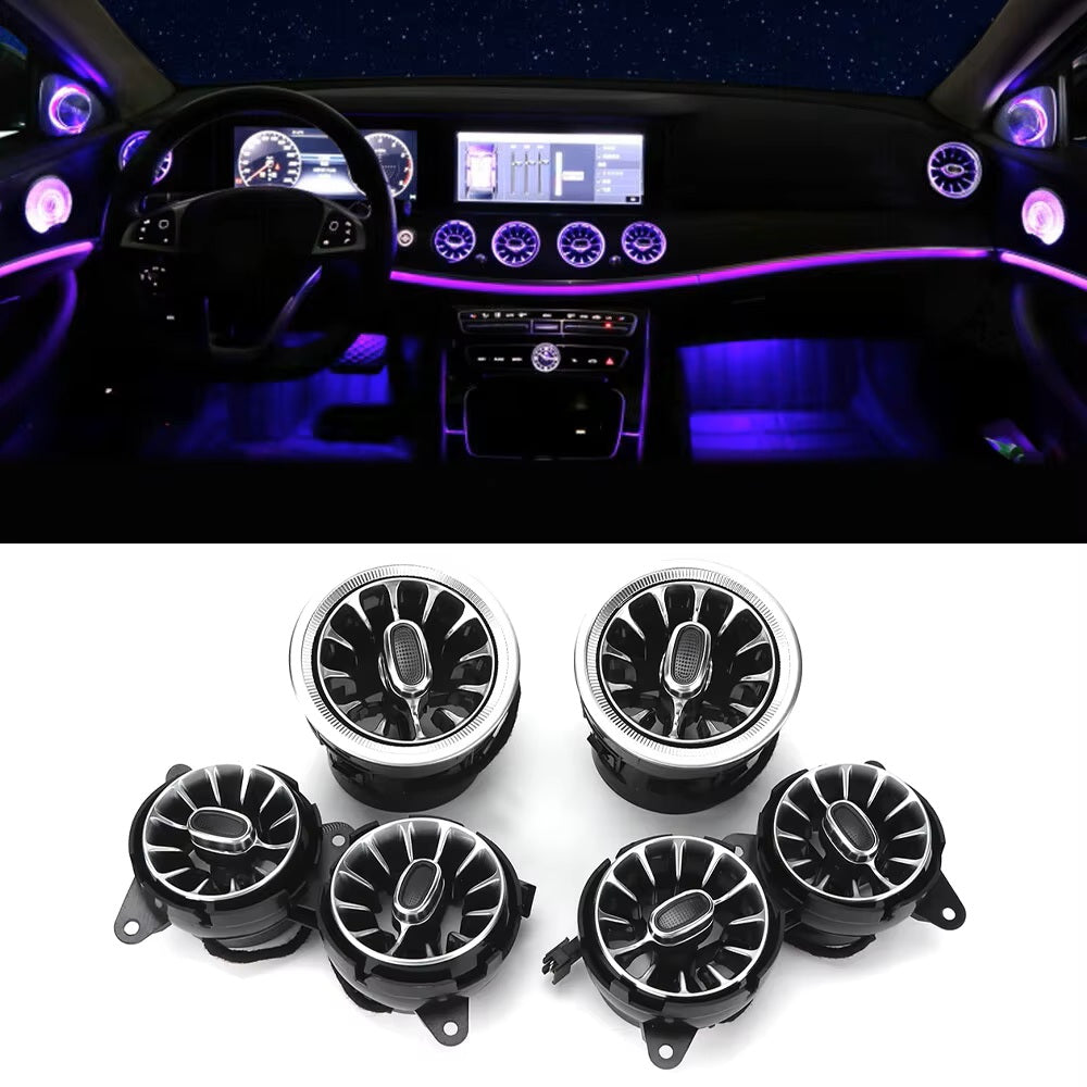 Full Set 64 Colors Ambient Light Kit for Mercedes Benz S-Class W222 2014-2020