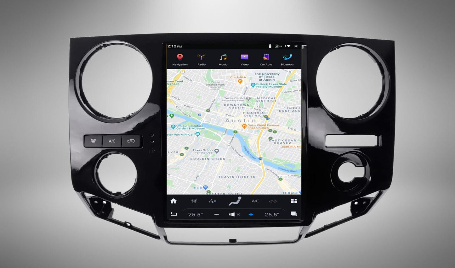 12.1" Tesla-Style Android Screen for Ford F-250 F-350 2009–2016 | Wireless CarPlay & Android Auto