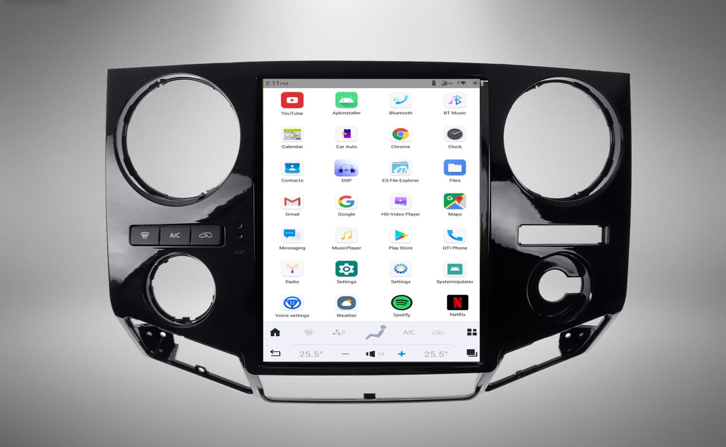 12.1" Tesla-Style Android Screen for Ford F-250 F-350 2009–2016 | Wireless CarPlay & Android Auto