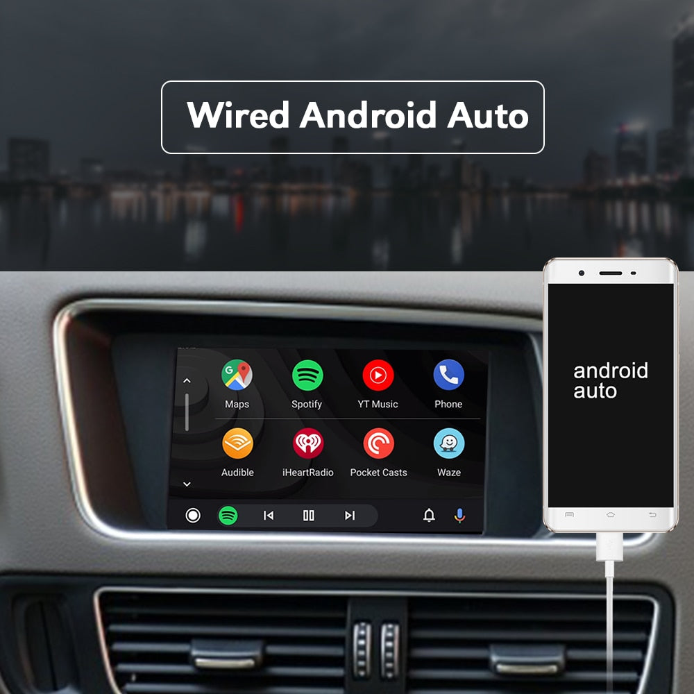 2022 Wireless Apple Carplay Module Android Auto Interface Retrofit For Audi Carplay A4 S4 A5 S5 RS5 Q5 MMI Multimedia