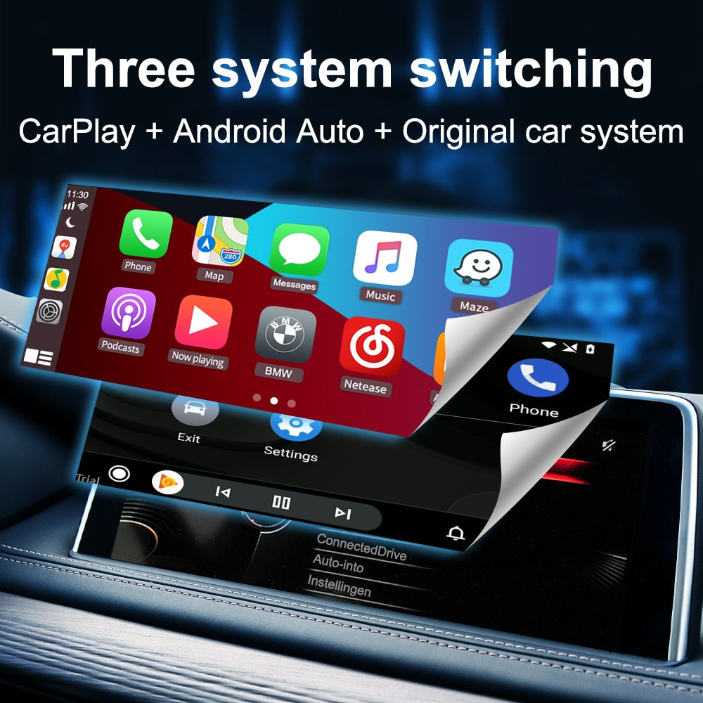 2022 Wireless Apple Carplay Module Android Auto Interface Retrofit For BMW MINI Cooper Carplay