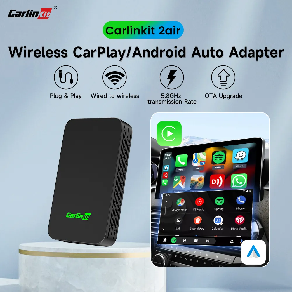 Carlinkit 5.0 (2air): Upgrade Your Car to Wireless CarPlay and Android Auto