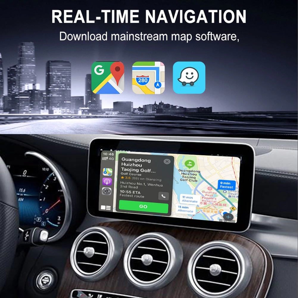Carlinkit 4.0 Wireless CarPlay Adapter for Factory wired carplay cars