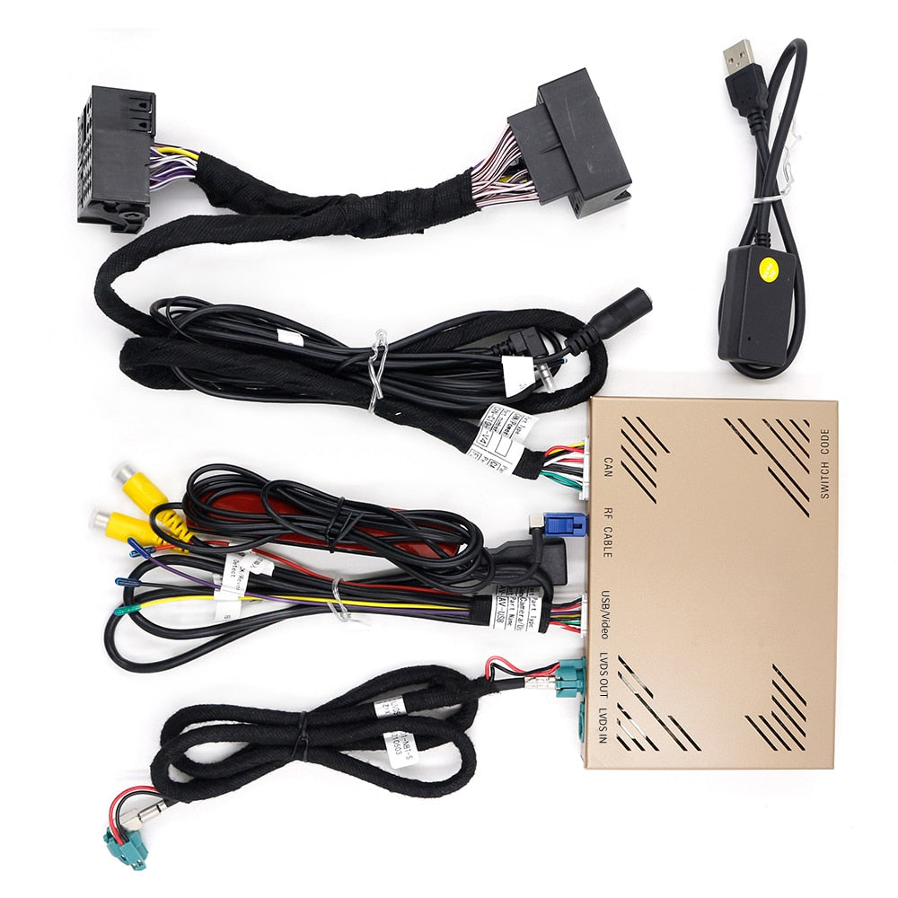 CarlinKit Decoder Wireless Carplay&Android Auto Module Box Play Video For BMW All Series X1-X6 MINI Cooper NBT CIC EVO System