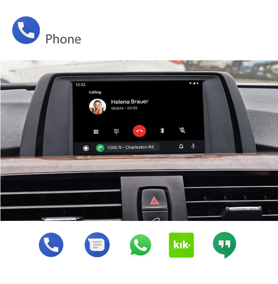 Wireless Apple CarPlay Module Box Android Auto for BMW NBT CIC EVO System 1 2 3 4 5 7 Series X3 X4 X5 X6 MINI F10 F15 F16 F30