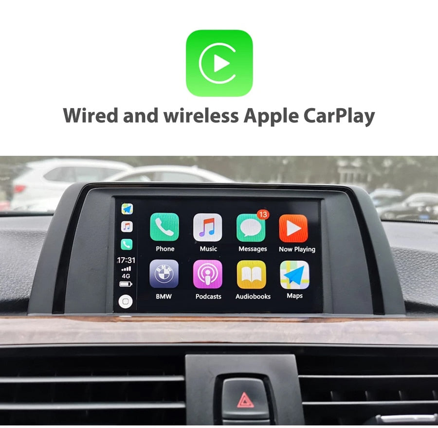 Wireless Apple CarPlay Module Box Android Auto for BMW NBT CIC EVO System 1 2 3 4 5 7 Series X3 X4 X5 X6 MINI F10 F15 F16 F30