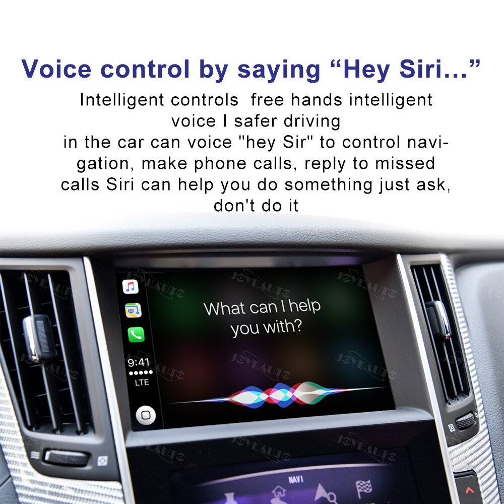 Wireless CarPlay Android Auto MMI Interface for Infiniti Q50 QX50 Q60 Q50L QX60 Q70 2015-2019 Video Module Box Mirror-Link