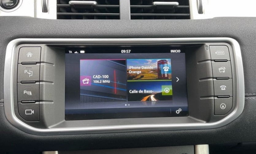 Wireless CarPlay Android Auto for Jaguar XE XF Land Rover Evoque Discovery 4 Module Box Multimedia Video Interface Decoder