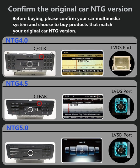 Wireless Apple Carplay Module for Mercedes Benz A B C E CLS GLE GLA GLC GLK ML S Class NTG4.5 NTG5.0 Android Auto Interface