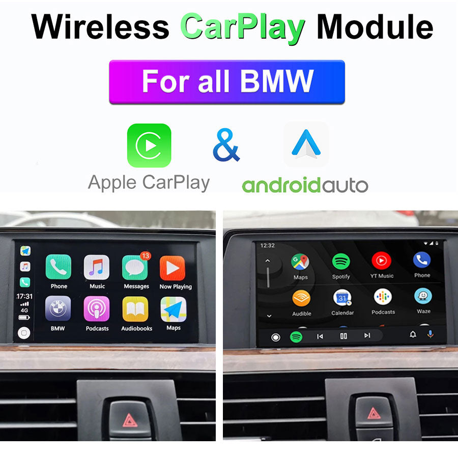 Wireless Apple CarPlay Android Auto Interface NBT Retrofit Kit For MINI  Cooper