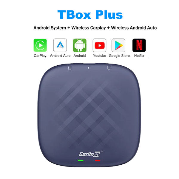 CarlinKit 8G+128G 8 CORE CarPlay Ai Box Android 11/12/13 Wireless Android Auto & Apple Netflix TV Box For OEM Wired CarPlay