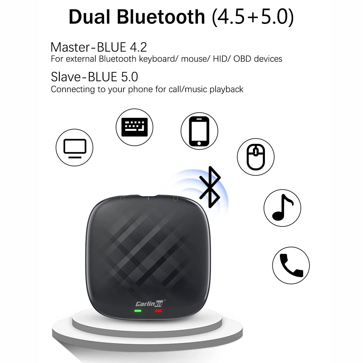 T-Box Mini - Carlinkit Android 13.0 AI Box - Convert Your Car Screen to Android Tablet