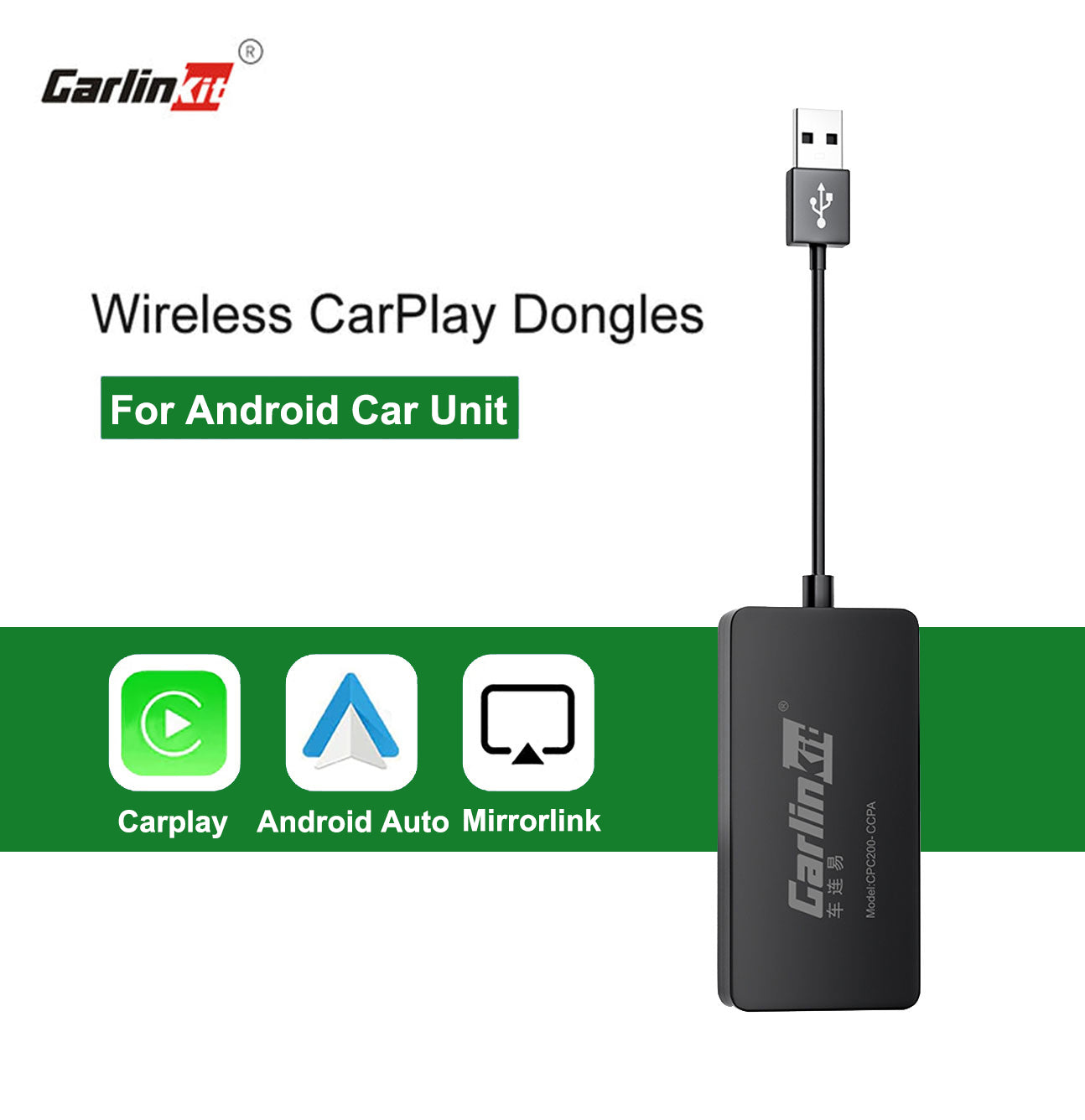 Autokit Wireless Carplay Dongle For Aftermarket Android Car Screen