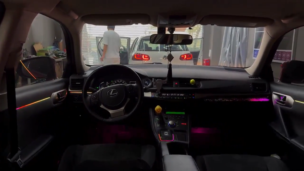 Upgrade Dynamic Symphony Led Car Interior Ambient Lighting for Lexus CT200 2012-2020 Atmosphere Strip Accessories