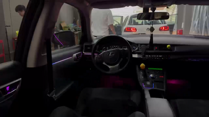 Upgrade Dynamic Symphony Led Car Interior Ambient Lighting for Lexus CT200 2012-2020 Atmosphere Strip Accessories