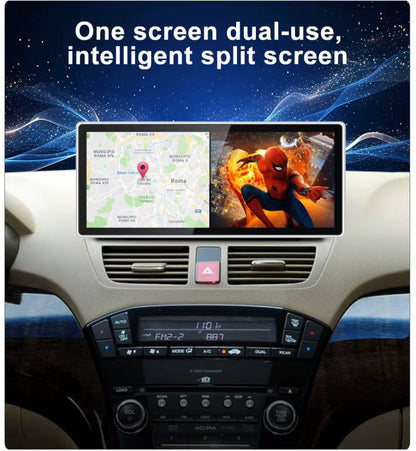 12.3 inch For Honda Acura MDX 2013-2017 Infotainment Navigation System Car Multimedia Touch Screen Head Unit Android14 Car Radio GPS