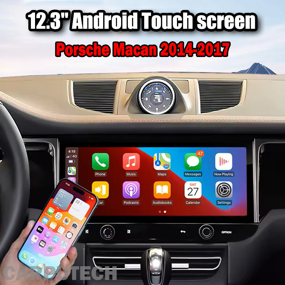 Porsche Macan 2014-2017 Infotainment Navigation System Car Multimedia Touchscreen Head Unit Android Car Radio GPS