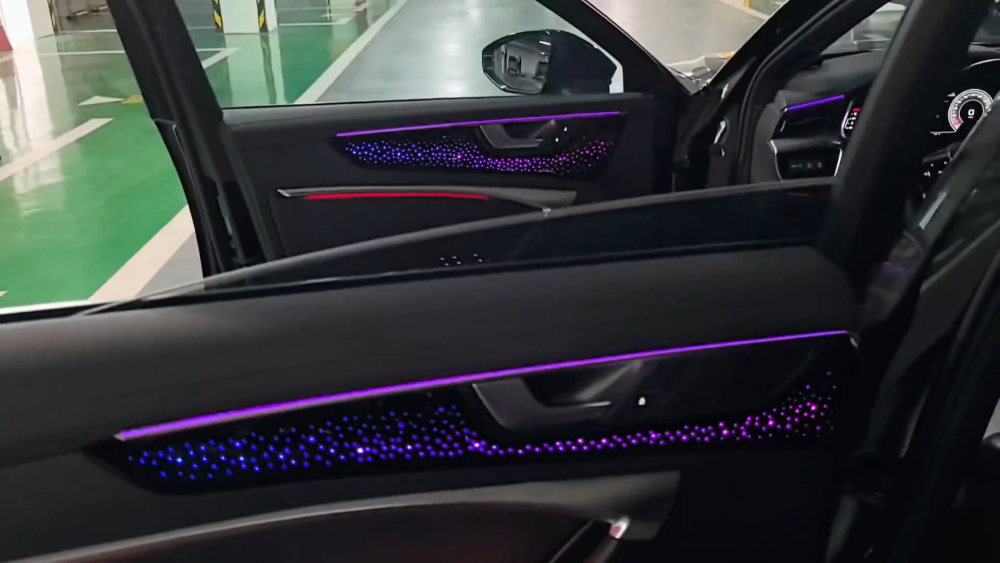 Upgrade Symphony LED Car Interior Ambient Lighting for Audi A7 C8 2019-2025 Decoration Accessories