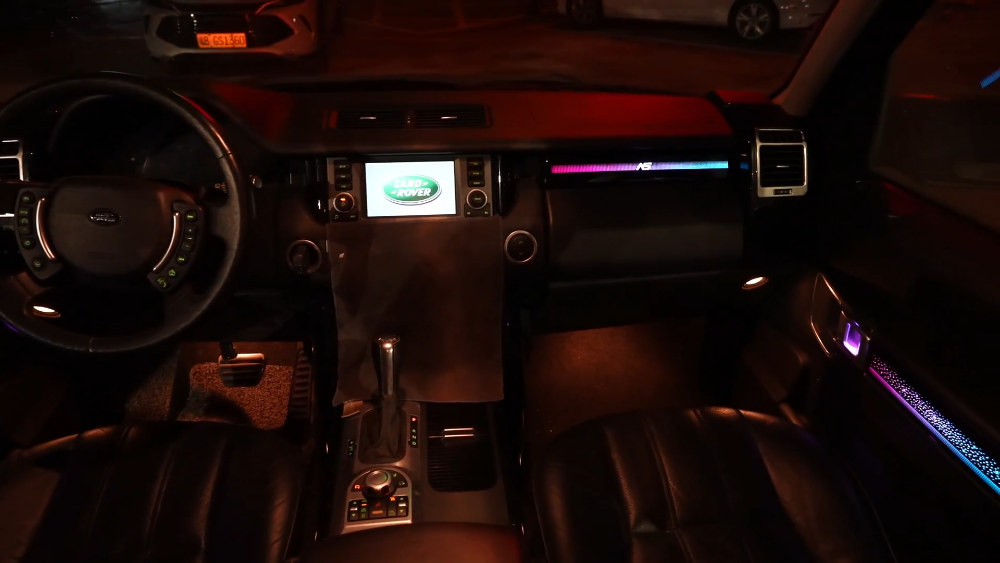 Upgrade Symphony LED Car Interior Ambient Lighting for Land Rover Range Rover 2007-2012 Decoration Accessories