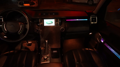 Upgrade Symphony LED Car Interior Ambient Lighting for Land Rover Range Rover 2007-2012 Decoration Accessories