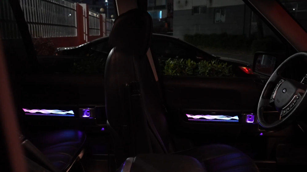 Upgrade Symphony LED Car Interior Ambient Lighting for Land Rover Range Rover 2007-2012 Decoration Accessories