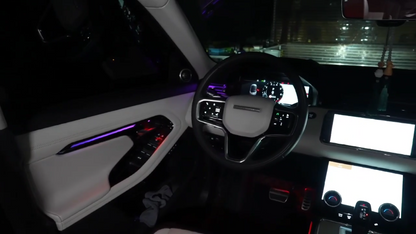 Upgrade Symphony LED Car Interior Ambient Lighting for Land Rover Range Rover Evoque 2020-2024 Decoration Accessories