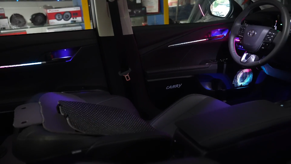 64 Colors Dynamic Ambient Light for Toyota Camry 9th Gen 2024-2026 Car Interior LED Lighting Upgrade Kit Accessories